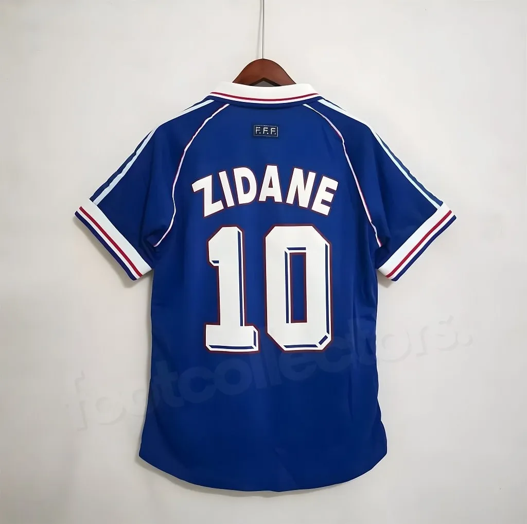 MAILLOT RETRO FRANCE 98 ZIDANE
